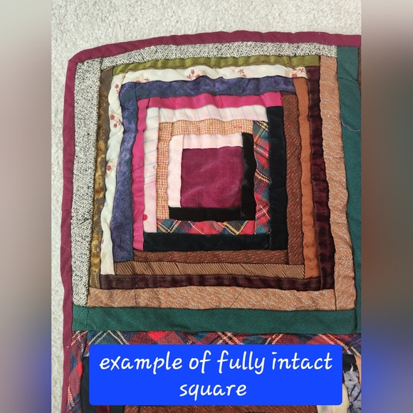 Gorgeous Vintage Handmade Quilt! - Picture 5 of 16